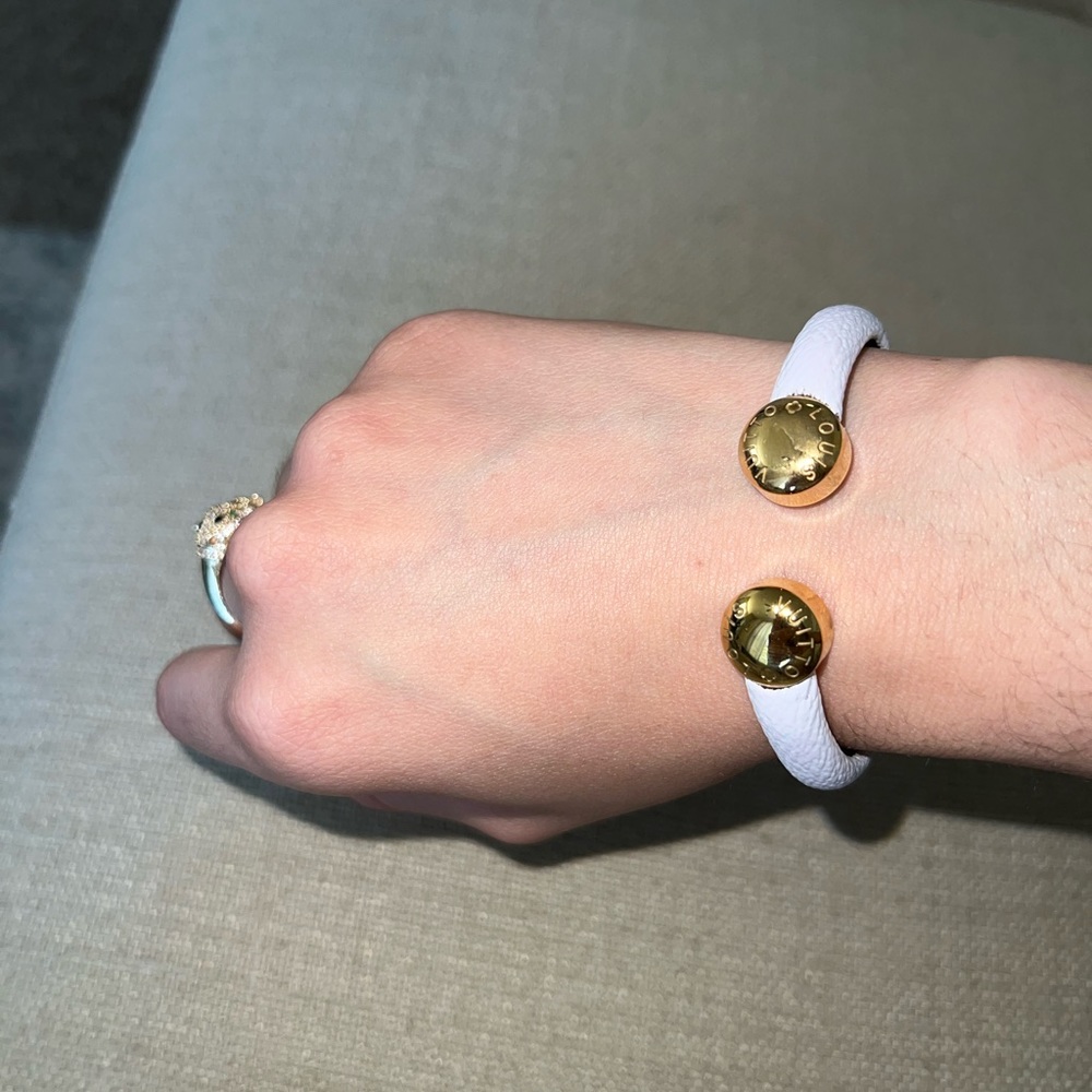 White bracelet